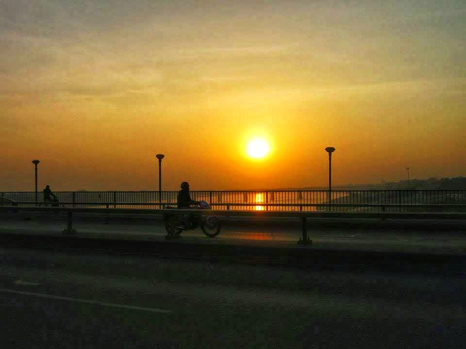 Evening in prayagraj